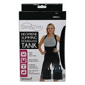 Wholesale - SMALL BLK/TEAL WOMEN HOURGLASS NEOPRENE TANK (BOXED) C/P 12, UPC: 191730131390